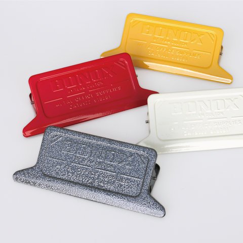 Retro Industrial Metal Clip Brass and Colors Vintage Industrial Document Clamp, Chip Bag-Clip