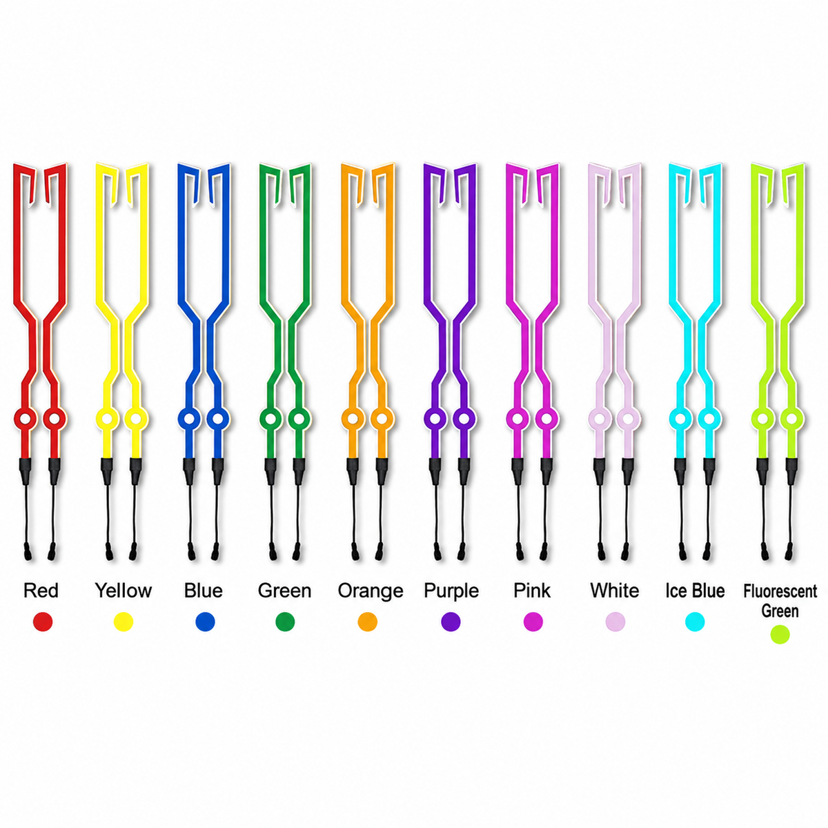 Universal EL Cold Light Strip Kit for Helmets, Vehicles, Costumes and Models– 4 Mode Waterproof Neon LED Safety Tape – 9 Colors