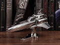 PREORDER Custom Colonial Viper Car Hood Ornament Statuette Silver Matte Chrome