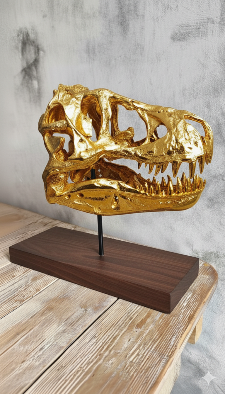 Realistic Tyrannosaurus (T-Rex) Skull Replica