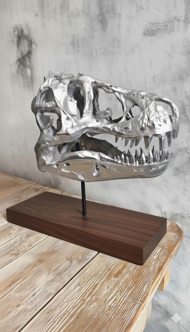 Realistic Tyrannosaurus (T-Rex) Skull Replica