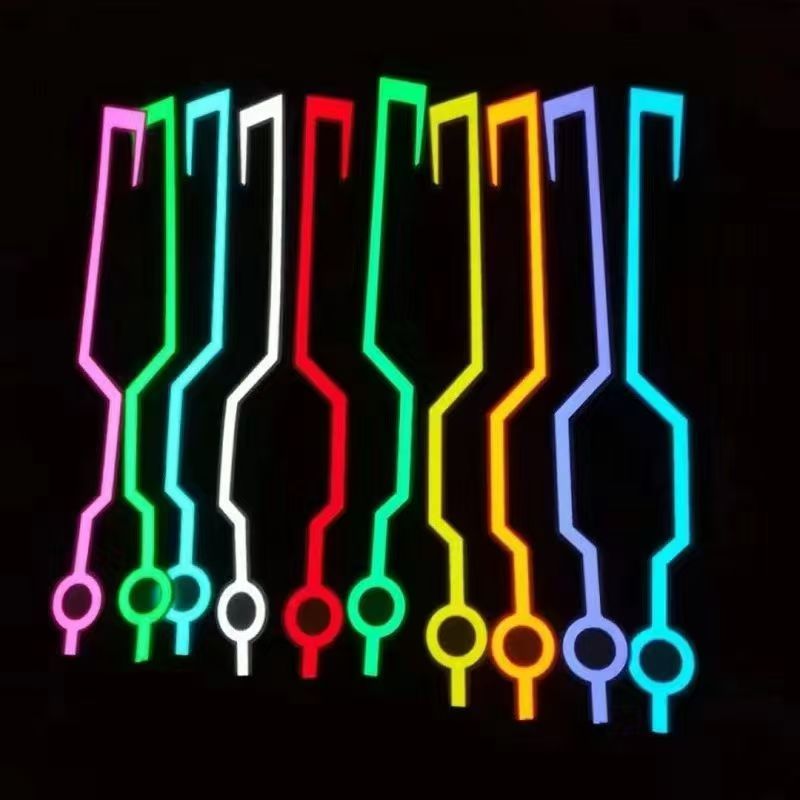 Universal EL Cold Light Strip Kit for Helmets, Vehicles, Costumes and Models– 4 Mode Waterproof Neon LED Safety Tape – 9 Colors