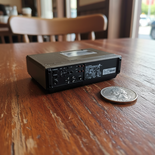 Miniature VHS VCR Retro Top Loading 80s JVC  Panasonic