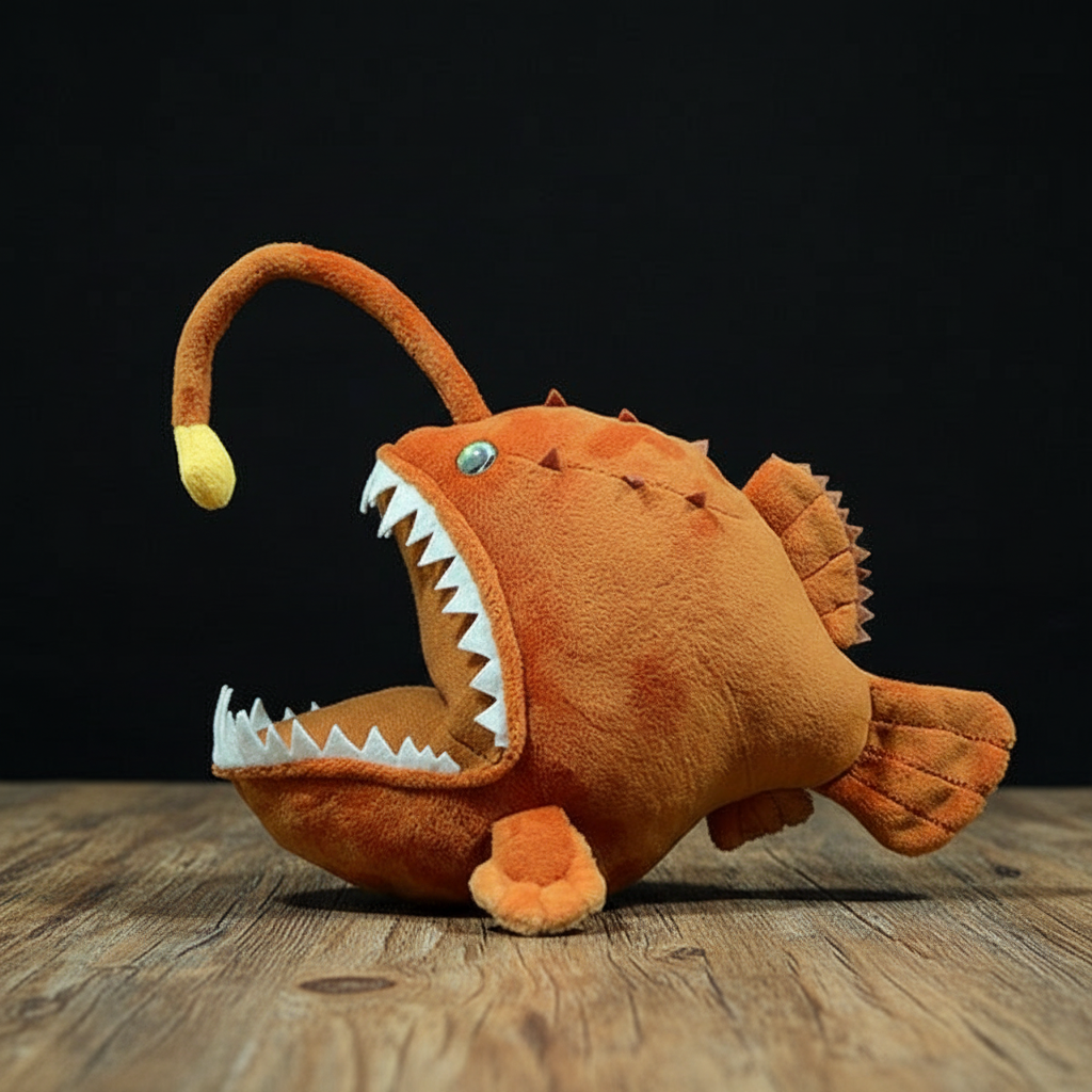 Deep Sea Anglerfrish Soft Stuffed Plushie Toy Doll