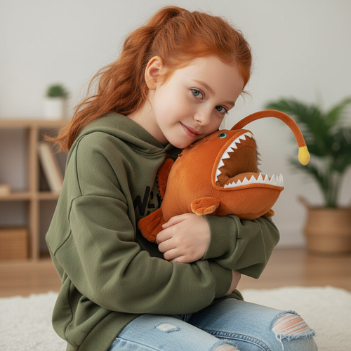 Deep Sea Anglerfrish Soft Stuffed Plushie Toy Doll