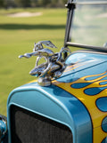 Wile E. Coyote Rocket Hood Ornament – Matte Silver Finish Looney Toons -ACME Inspired Car Mascot – Custom Hot Rod, Rat Rod, Golf Cart, Boat, Truck Exterior Accessory