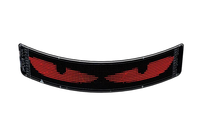 Large 96 x 16 Pixel Flexible Stick-On LED Matrix Display