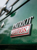 Patriot Edition Chrome Emblem - Novelty Car/Golf Cart Badge